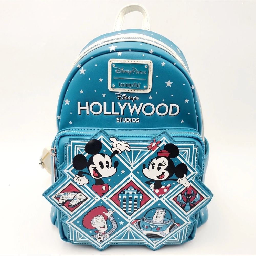 Disney’s Hollywood Studios 2025 Limited Release Loungefly Backpack Mickey Minnie